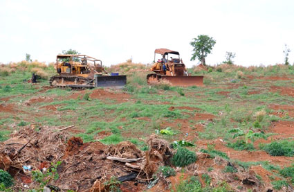 Thu hồi đất ở trong khu vực bị ô nhiễm môi trường