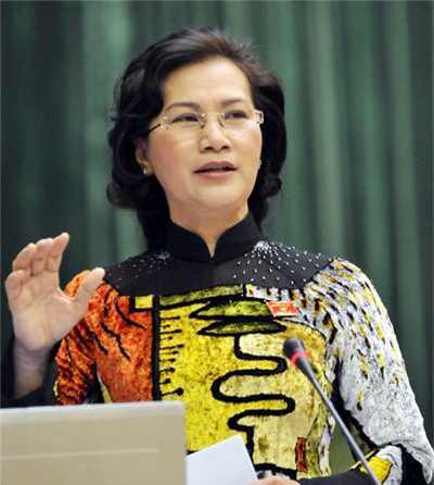 Nữ chủ tịch quốc hội Việt Nam đầu tiên